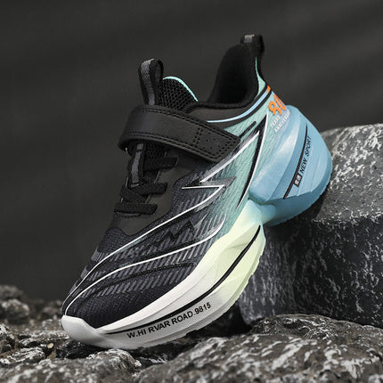 Elementary School Students, Junior High School Students, Physical Education Class Running Shoes, Sports Shoes, Casual and Versatile Summer New Trendy Mesh Shoes Velcro