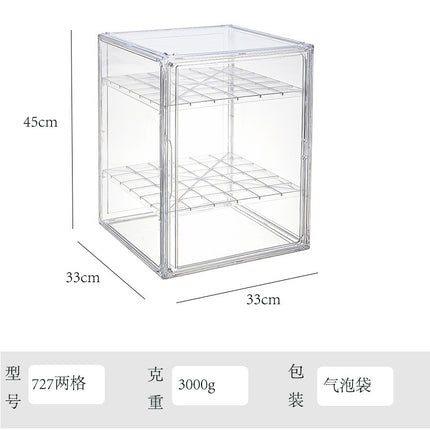 Blind Box Storage Display Stand Desktop Transparent Dustproof Acrylic Lego Bubble Mate Storage Cabinet Hand Display Box