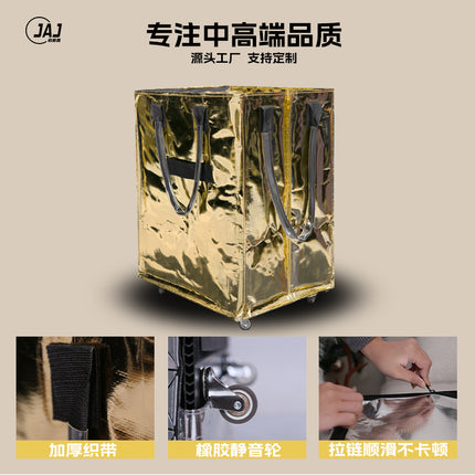 Grocery Shopping Cart Bag Supermarket Shopping Cart Camping Foldable Handcart Haiken Bag Multifunctional Wheeled Luggage Bag