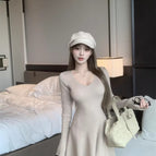 Apricot color/ready stock shipped in seconds / S