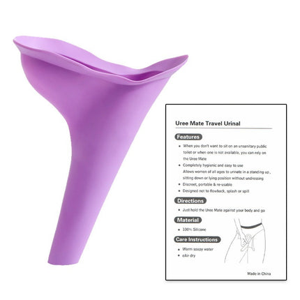 Amazon cross-border Women's telescopic urinal outdoor standing car emergency squat-free travel urinal car urinal