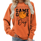 Orange (black font) / S