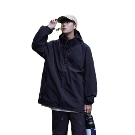 2025 Black Warrior Jacket Men's Outerwear Loose Outdoor Mountaineering Jacket Autumn