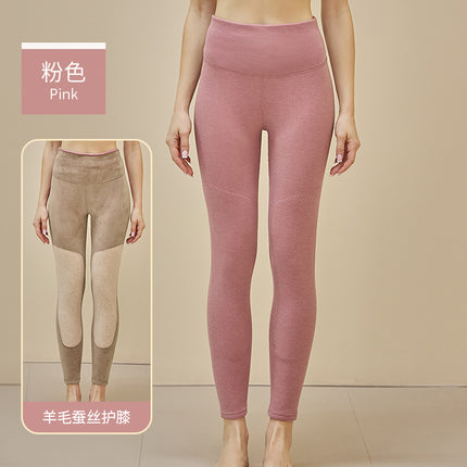 Fall/winter 1200g extra thick warm pants women and men thick plus velvet waist knee camel velvet northeast cotton pants men wholesale