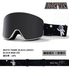 White frame Black (magnetic)