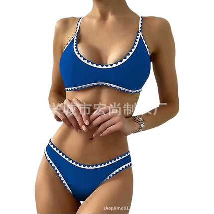 New foreign trade explosions sports swimsuit women Europe and the United States sexy bikini fashion suit Amazon swimwear wholesale