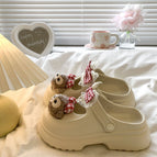 Off-white-(pink shirley rose accessories) regular version / 35