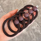 Frosted ball [dark brown] 1 piece
