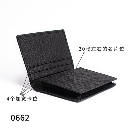 in stock Japanese classic high-rise leather business card bag head layer cowhide business large capacity Japanese business card bag wholesale