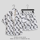 T3646 set white / 3XL
