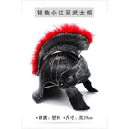 Silver Little Red Crown Samurai Hat / No specifications