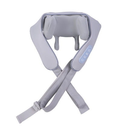 Cross-border multi-functional cervical neck and shoulder massage heating shawl trapezius massager household kneading massage shawl