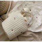 16cm*26cm / White kapok storage bag
