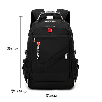 New Backpack Men's Backpack Laptop Bag Business Large Capacity Travel Bag Student School Bag Wholesale