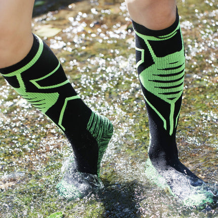 Long tube waterproof socks hiking wading outdoor camping skiing adventure mountaineering warm breathable waterproof socks