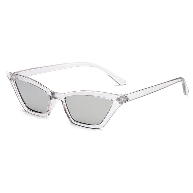 2023 Cat Eye Sunglasses Women's Street Style Retro Sunglasses Colorful Sunglasses Plastic Hinge Sunshade Uv400