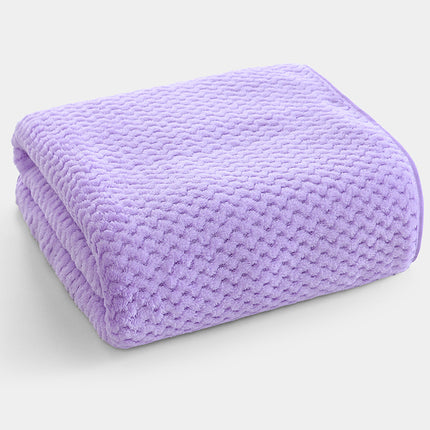 Coral Fleece Wide Auspicious Pineapple Pig Increase Bath Towel Soft Absorbent Hair-free Beach Towel Quick-drying Bath Towel