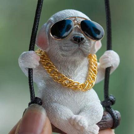 Car Accessories Car Accessories New Cute Car Pendant Pendant Popular Car Decoration Rearview Mirror Bulldog