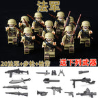 20 French soldiers sent rifles with weapons