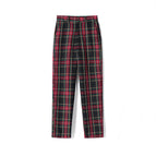 (trousers)-dark green check / XS155