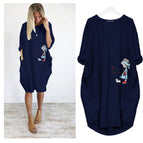 Navy blue (can be customized as pattern) / 3XL