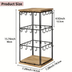 Jewelry display stand-fire color