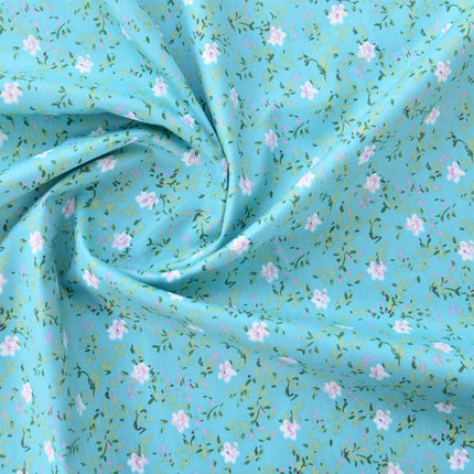 160cm cotton twill fabric pastoral floral cotton fabric handmade clothing bedding cotton flower flower