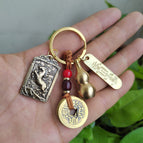 Send sand without carabiner / Zhao Gongming + Zodiac Horse + Fortune Invitation Order + Gourd + Five Emperors Money