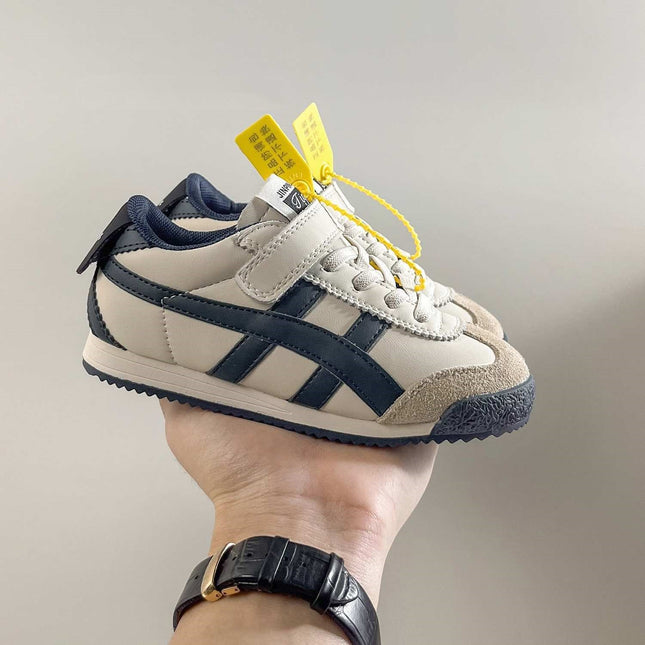 Genuine Leather Children's Forrest Gump Shoes 2026 Spring New Model Boys' Sports Shoes with Soft Non-Slip Soles and Girls' Breathable Mesh Sneakers