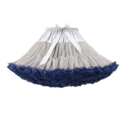 Adult Petticoat Daily Style Ultra-Puffy Nylon Lolita Cloud Petticoat Seamless Marshmallow Violent Puffy Skirt