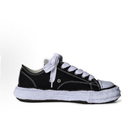 Sanyuan Kangyu Dissolved Shoes Arts and Science Shell Head Canvas Shoes Couple Men's and Women's Casual Sports Platform Board Shoes