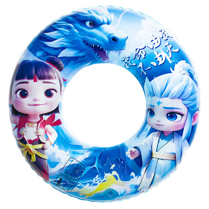 2026 New Model Children's Swimming Ring, Inflatable Thickened Swim Ring for Babies and Kids, Boys and Girls Water Park Underarm Float Ring