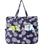 Pineapple on blue background