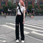 Black [single pants] / S