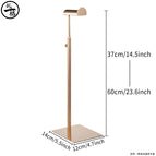 Mirror rose gold large A head