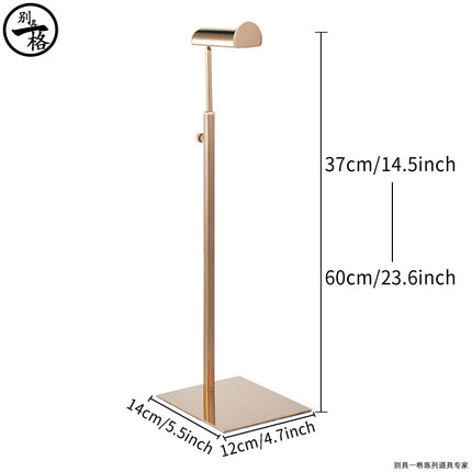 Cross-Border Exclusive Supply of Stainless Steel Bag Racks, Bag Display Racks, Bag Supports, Bag Racks for Stores, Adjustable Handbag Stands