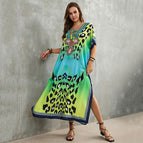 Yellow and green leopard point (ZS1856-3) / Free size