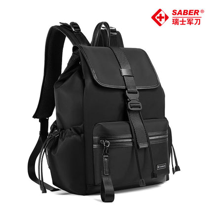 Swiss Army Knife Sa2505 Business Backpack Fashionable Lightweight Commuting Backpack 14inch Computer Bag Waterproof Nylon Bag
