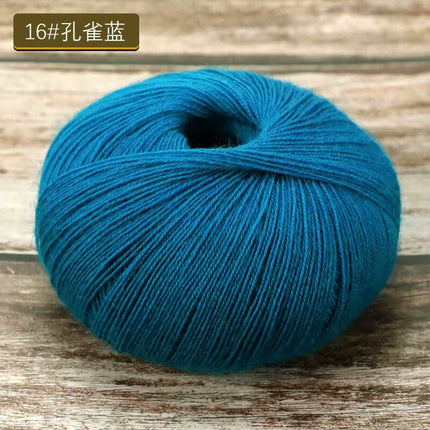 Manufacturer Wholesale 238 Wool Thread Hand-Knitted Shawl Hat Baby Wool Fluffy Wool Thread Ball 50g