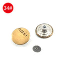 34#Stainless steel environmentally friendly buckles (default screws can be equipped with aluminum nails)