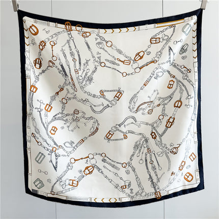 Spring and Autumn New Mulberry Silk Scarf Women's Shawl Scarf
