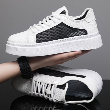 Men's Shoes 2026 Sneakers Versatile Sports Casual Shoes Youth Trendy Brand Running White Shoes Comfortable Breathable Low-Top
