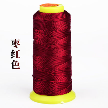 Nylon strand 3/6/9/12/15 strand hand woven bracelet diy necklace jewelry beaded accessories material