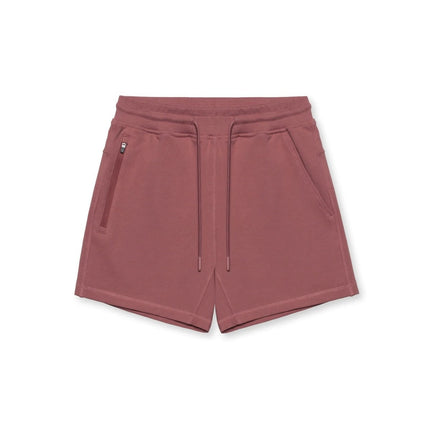 Cross-border Men's Solid Color Shorts Muscle American Fashion Fitness Sports Leisure Training Loose Embroidered Triple Quad Pants