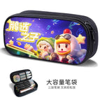 Waterproof-scratch-proof-non-fading-large-capacity three-layer pencil case / B44180