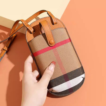Mobile Phone Bag for Women 2026 New Style Crossbody Bag Fashionable Casual Summer Lightweight Mini Bag Genuine Leather Small Shoulder Bag