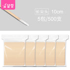 White long pointed tip 500 pieces