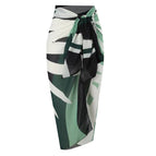 Green beach dress free size / S