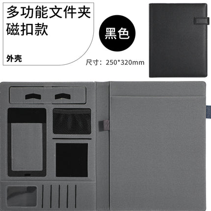 Multifunctional Document Information Booklet, Information Folder, Leather Manager Folder, Single Book