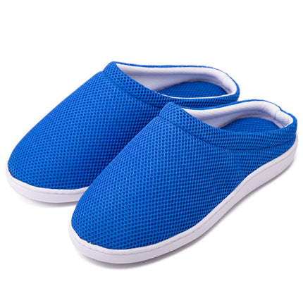 Spot cross-border e-commerce Amazon mesh bamboo fiber gel slippers slipper memory sponge composite slippers